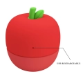 Stymulator łechtaczkowy Apple Secret, Silikonowy, 12 wzorów wibrujących, Wodoodporny
