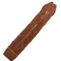 Dildo realistyczne BAILE - 8.8'', wibracje wielostopniowe, materiał ABS/TPR