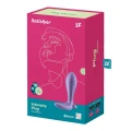 Wibrator analny Satisfyer Intensity Plug - 12 trybów wibracji, Bluetooth, silikon medyczny