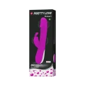 Wibrator królik PRETTY LOVE - 30 trybów, aksamitny silikon, 21 cm długości