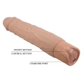 Dildo Pretty Love Osric, 22,3 cm, 10 trybów wibracji, wodoodporny silikon