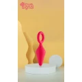 Korek analny Dreamtoys Love Signal – silikonowy, IPX8, 9 cm, pierścień bezpieczeństwa