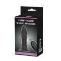 Wtyczka analna PRETTY LOVE - Magic Jingers z 4 funkcjami wibracji i przyssawką