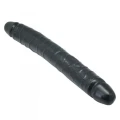 Dildo z podwójnym końcem Toyz4Lovers, materiał TPE, długość 33 cm, średnica 4 cm