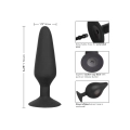 Wtyk analny COLT® XXL z miękkiego silikonu, z odłączanym wężem, 16 cm długości