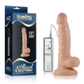 Dildo - Real Extreme 7,5 cala, wodoodporne, 3 prędkości wibracji, przyssawka