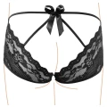 Majtki COTTELLI LINGERIE Koralowe Koronka, Seksowny Design z Kokardą, Rozmiar M