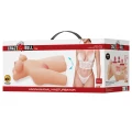 Masturbator realistyczny Crazy Bull Mia, 50 cm, materiał TPR, ruchome nogi