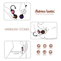 Stymulator dna miednicy Harmony Stones, elastyczny silikon, miękka struktura