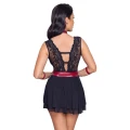 Babydoll Bondage COTTELLI LINGERIE, z regulowanymi paskami, koronkowy, zmysłowy