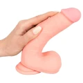 Dildo medyczne - Realistyczny silikon, długość 20 cm, średnica 3,3-4,4 cm