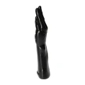 Dildo Fisting Mania Black - Ergonomiczny, 28 cm, 7 cm średnicy, wodoodporny