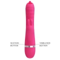 Stymulator łechtaczki PRETTY LOVE - PHOENIX, 7 funkcji wibracji, 4 funkcje stymulacji