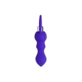 Anal plug - Toyfa, silikonowy, fioletowy, 14 cm, średnica 3.2 cm