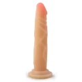Dildo AU NATUREL Ronnie, TPE, 7.5 cali, przyssawka, realistyczna tekstura