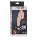 Penis do pakowania, 5 cali/12.75 cm, termoplastyczny, średnica 3.75 cm, jasna skóra