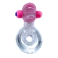 Pierścień Wibracyjny – Tongue Vibro, Elastyczny, Stymulacja Krwi, TPR/ABS