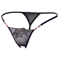 Stringi erotyczne COTTELLI LINGERIE, Transparentne hafty, Kolekcja Red Gemstones