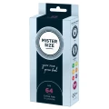 Prezerwatywy Mister Size 64 mm - Lateks, 10 sztuk, Wegańskie, z lubrykantem