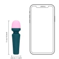 Wibrator Mini Wand Loveline, ABS/Silikon, Wibrujący, Ergonomiczny