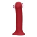 Dildo wibrujący Loveline - Duży, silikonowy, 19,8 cm długości, 4,5 cm średnicy