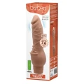 Dildo BAILE - CLARK, 19,5 cm, realistyczny, mięsisty, z silnym żyłkowanym trzonem