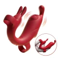 Masażer G-Spot Finger - Medyczny silikon, 10 trybów wibracji, wodoodporny, 20cm