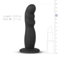 Dildo silikonowe - Regulowane szelki, 2,4 cm średnicy, dla par