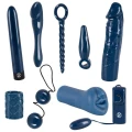 Zestaw zabawek seksualnych „Midnight Blue Set” – 9 elementów, TPE, rozmiar 6-23 cm