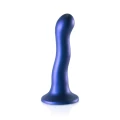 Dildo Ouch! – 7'' (17 cm), ciekawy kształt, z przyssawką, płynny silikon