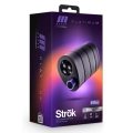 Wibrator masturbator M Elite Platinum — silikon Purio, 10 trybów wibracji, wodoodporny