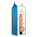 Dildo Boy Wonder, 20 cm, PHTHALATE FREE PVC, regulacja drgań, jasny kolor skóry