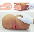 Masturbator realistyczny Feel Me Bare, Cyber-skóra, 5 kg, łatwe czyszczenie