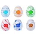 Masturbatory jajka Tenga Egg Variety Pack - 6 elastycznych, jednorazowych stymulatorów