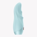 Masażer łechtaczkowy Viola Ice Blue – silikonowy, bateryjny, 9,8 cm