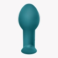 Korek analny B Ball Uno – zielony, 8 cm, ruchome obciążenie