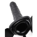 Dildo FFS 8 - Puste, regulowany pasek, długość 20 cm, średnica wewnętrzna 4 cm