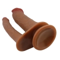 Dildo podwójne PRETTY LOVE - Goran, TPE, Wodoodporny, Realistyczny