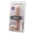 Dildo 10 cali TOYJOY, PVC, Super mocne wibracje, realistyczny kolor ciała