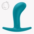 Korek analny Bootie M Aquamarine FF – silikonowy, długość 9 cm
