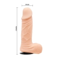Dildo strap-on BAILE Passionate Harness — realistyczna główka, TPR, wodoodporny