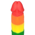 Dildo Prider 9'' - Platynowy silikon, 22,5 cm długości, ergonomiczny kształt
