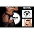 Szelki strap-on polyesterowe, regulowane, z pierścieniem O 1,5 cala, uniwersalne