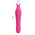 Wibrator silikonowy PRETTY LOVE - EDWARD, 10 funkcji wibracji, 14,5 cm długości