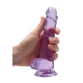 Dildo REALROCK CRYSTAL CLEAR 7