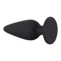 Wtyczka analna Black Velvets Heavy Plug S, silikon, długość 7,8 cm, średnica 1,1-2,7 cm
