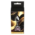 Korek analny z biżuterią MyLove Toys – stal nierdzewna, 7 cm, ø 2,7 cm