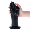 Fisting analny Pugno Fisting Errigal Nero - PVC, 8,6 cm średnicy, długość 24 cm