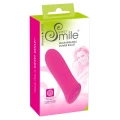 Mini wibrator Sweet Smile Power Bullet 7 trybów wibracji, silikon, 8,5 cm