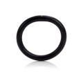 Pierścień erekcyjny Black, elastyczny, materiał: gumowy, zewnętrzny 1.25 cm